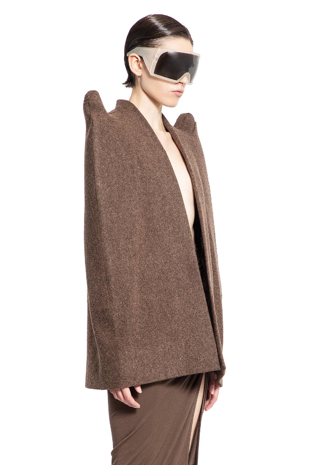 Antonioli RICK OWENS WOMAN BROWN COATS