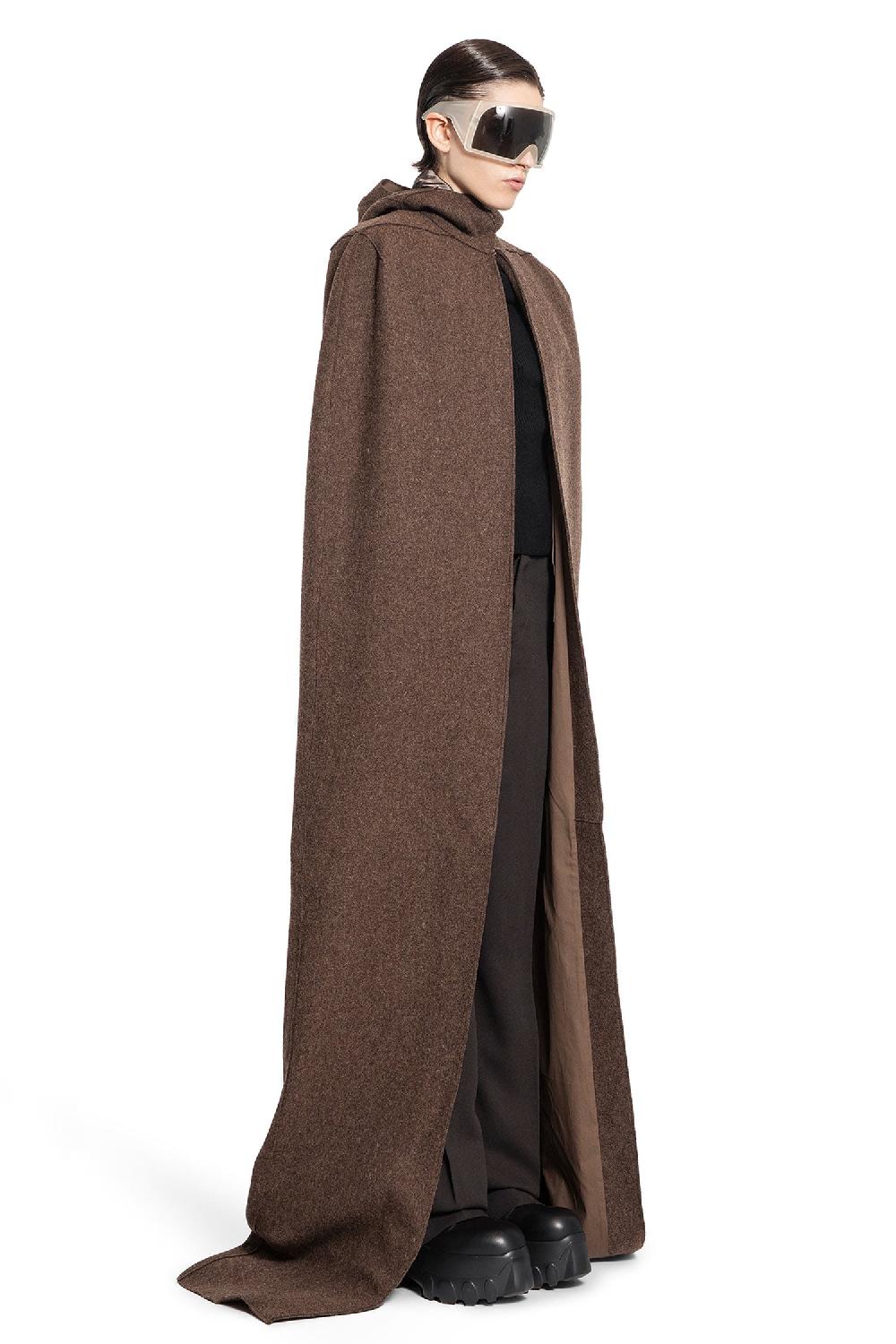 Antonioli RICK OWENS WOMAN BROWN COATS