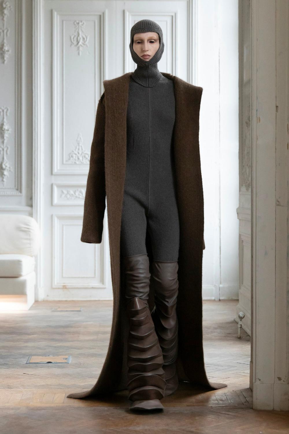 Antonioli RICK OWENS WOMAN BROWN COATS