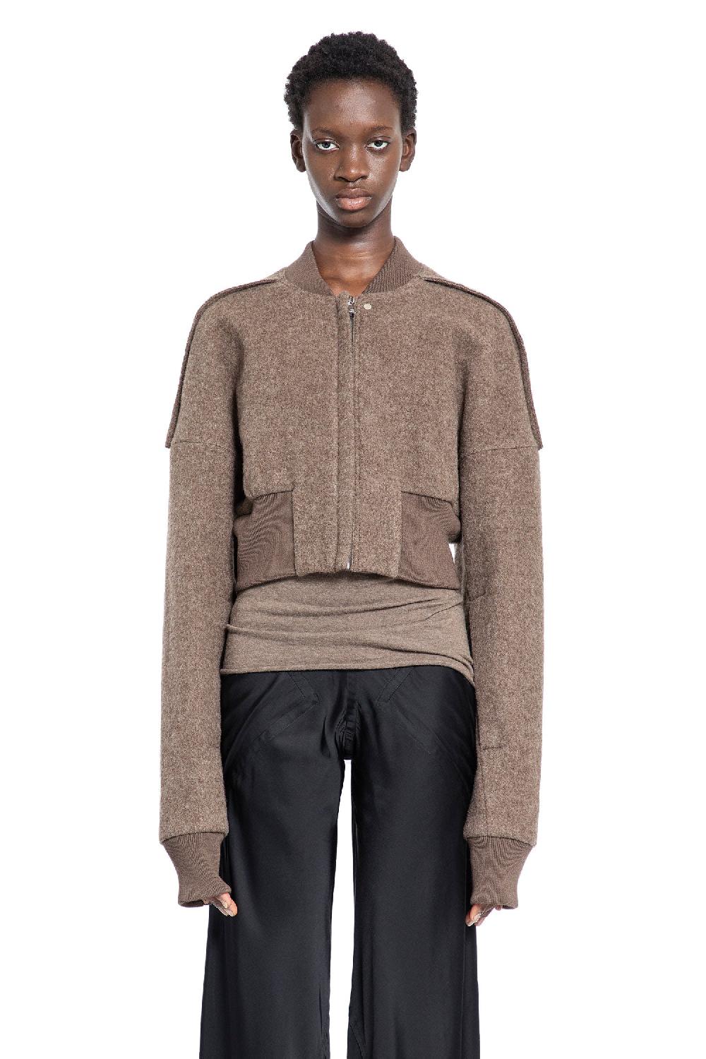 Antonioli RICK OWENS WOMAN BROWN JACKETS