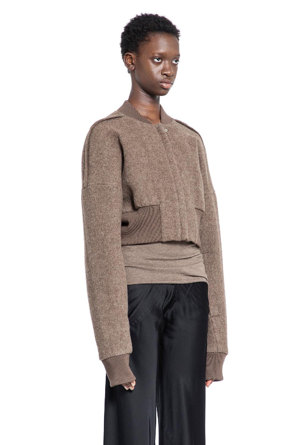 Antonioli RICK OWENS WOMAN BROWN JACKETS