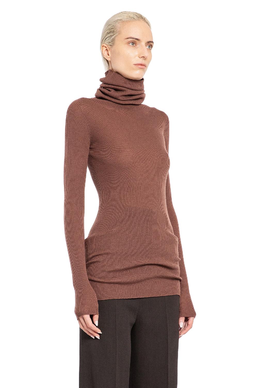 Antonioli RICK OWENS WOMAN BROWN KNITWEAR