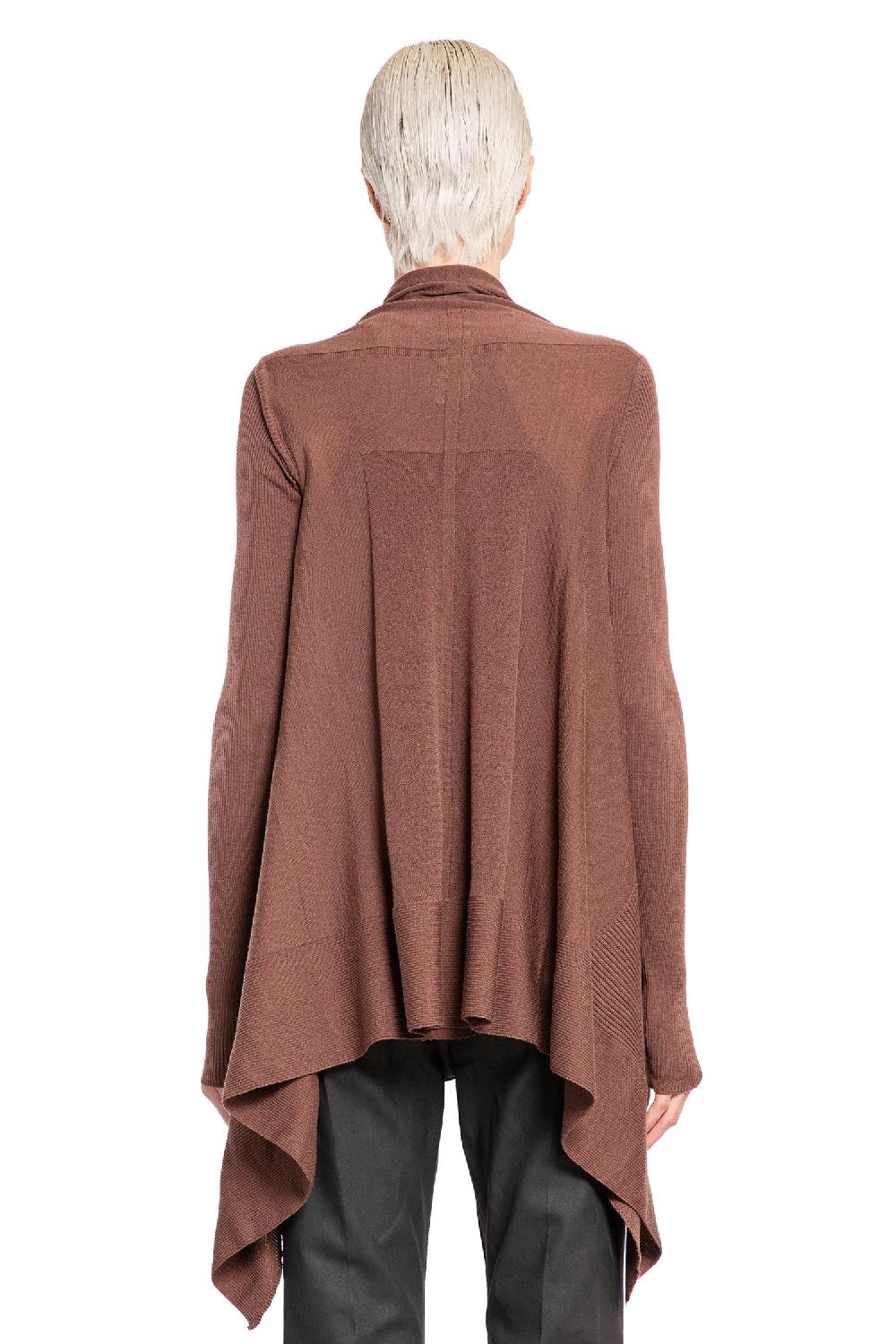 Antonioli RICK OWENS WOMAN BROWN KNITWEAR