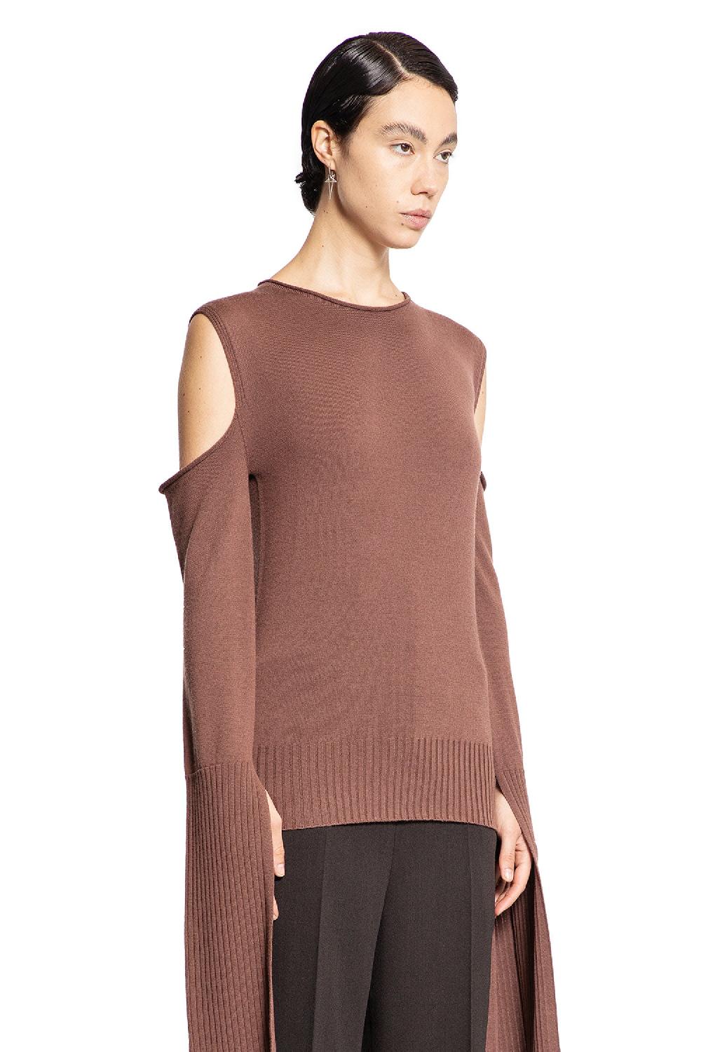 Antonioli RICK OWENS WOMAN BROWN KNITWEAR