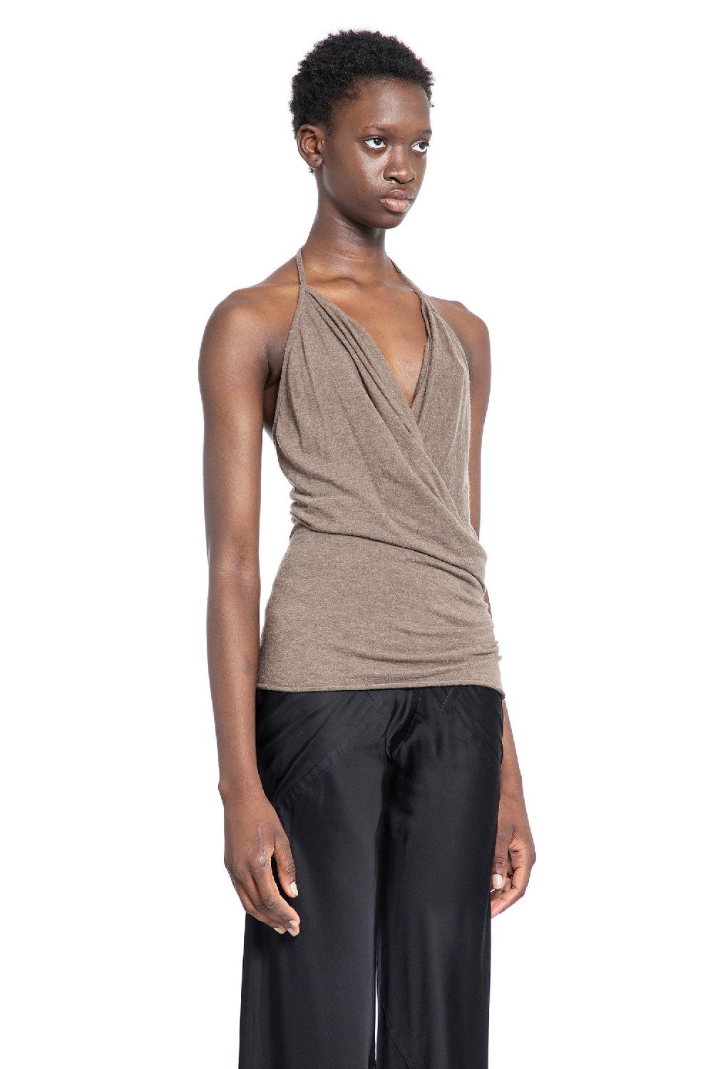 Antonioli RICK OWENS WOMAN BROWN TOPS