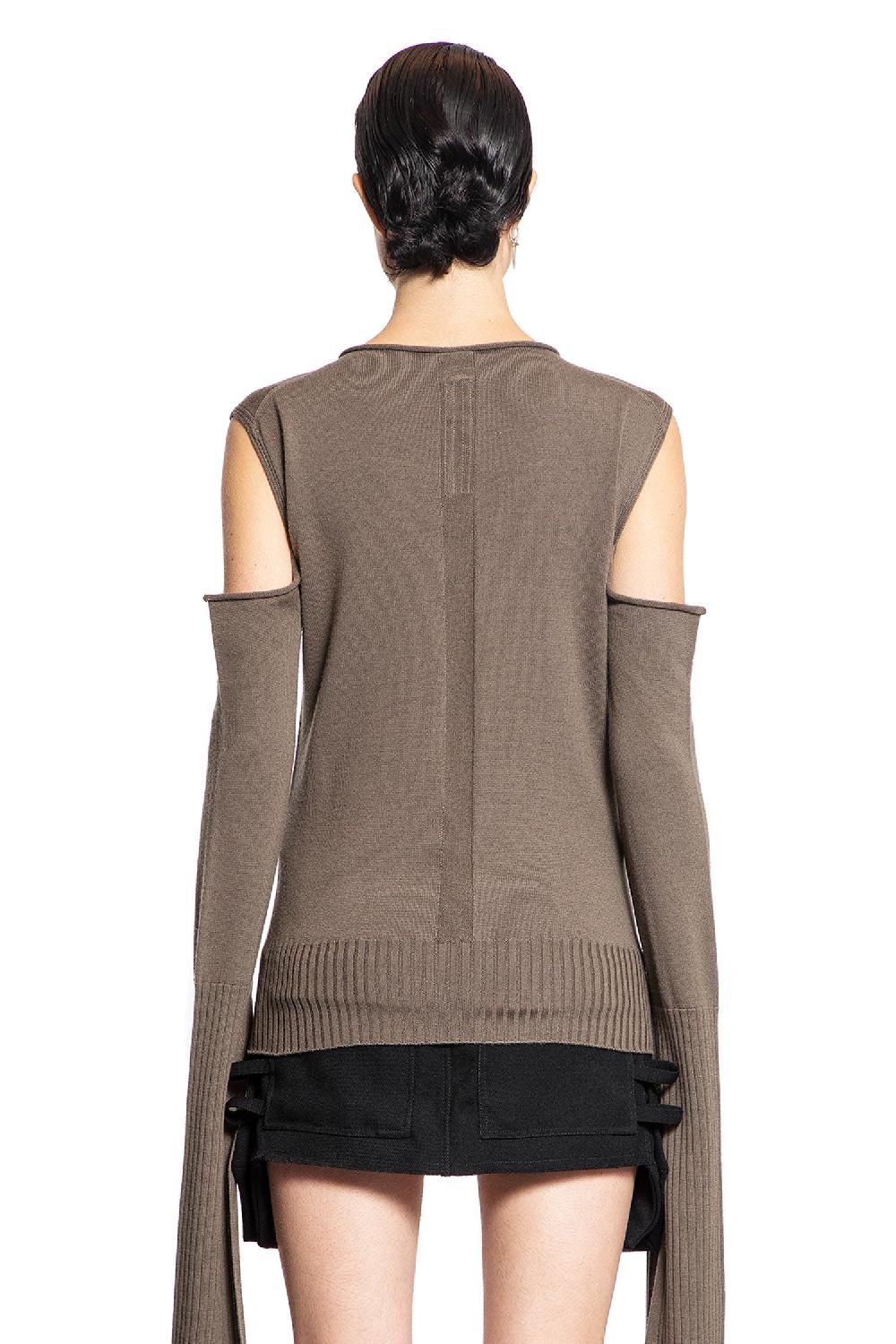 Antonioli RICK OWENS WOMAN GREY KNITWEAR