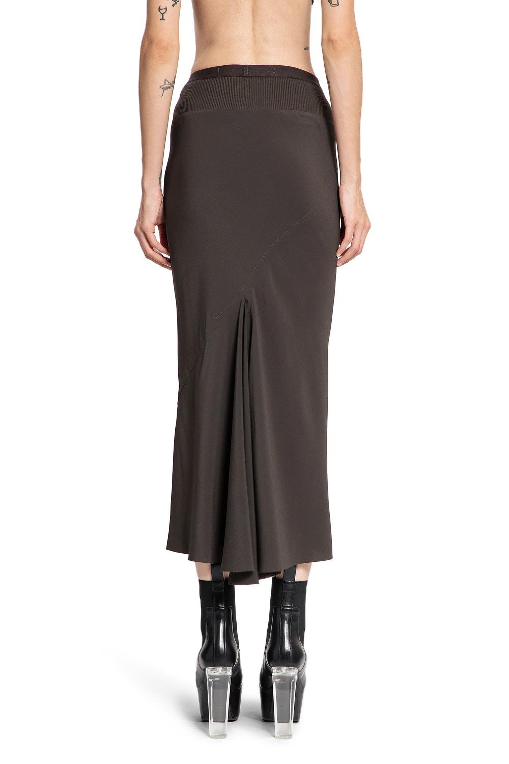 Antonioli RICK OWENS WOMAN GREY SKIRTS