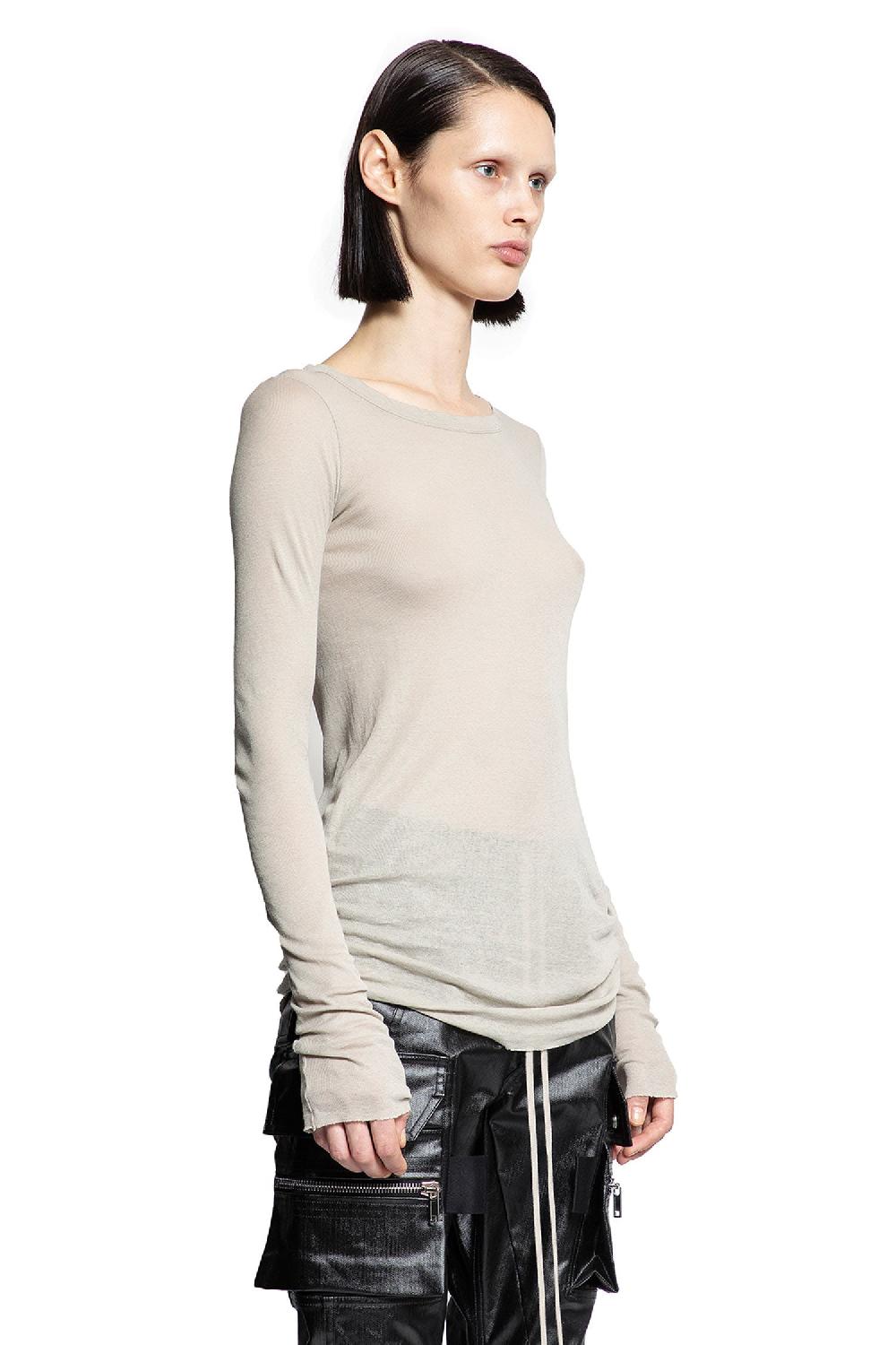 Antonioli RICK OWENS WOMAN GREY T-SHIRTS & TANK TOPS