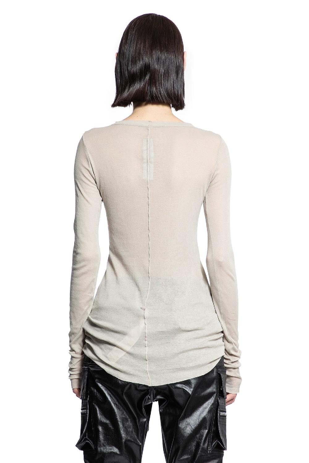 Antonioli RICK OWENS WOMAN GREY T-SHIRTS & TANK TOPS