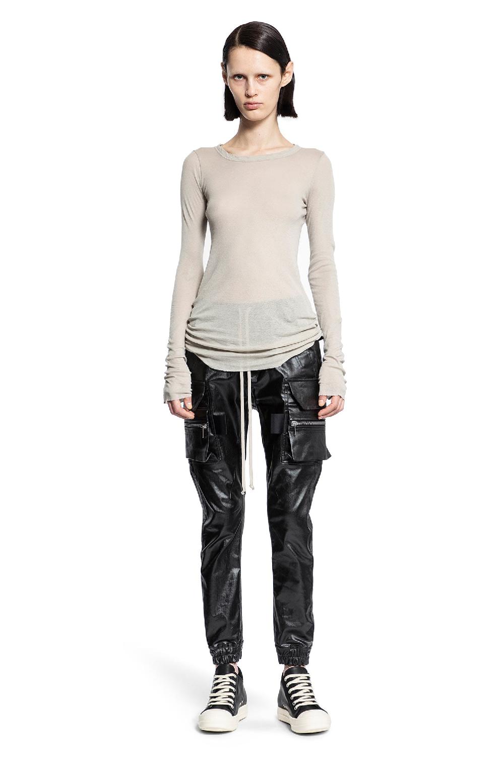 Antonioli RICK OWENS WOMAN GREY T-SHIRTS & TANK TOPS
