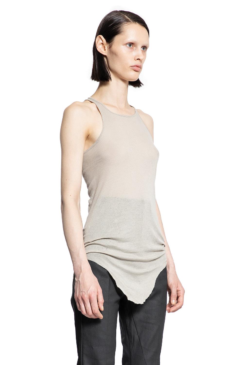 Antonioli RICK OWENS WOMAN GREY T-SHIRTS & TANK TOPS