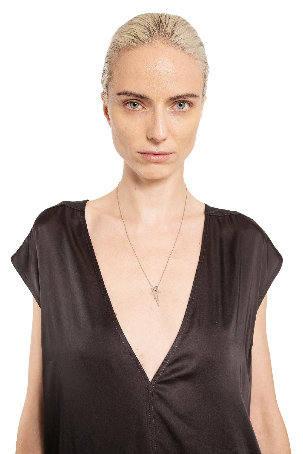 Antonioli RICK OWENS WOMAN GREY T-SHIRTS & TANK TOPS
