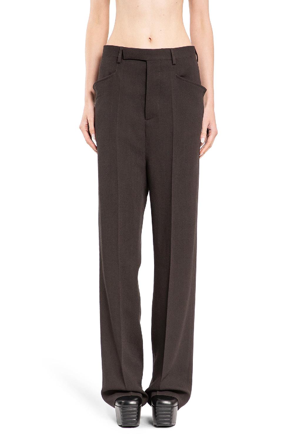 Antonioli RICK OWENS WOMAN GREY TROUSERS