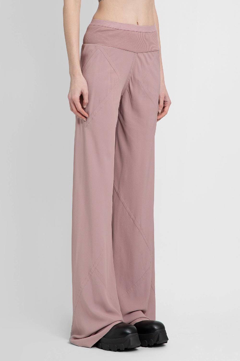 Antonioli RICK OWENS WOMAN PINK TROUSERS
