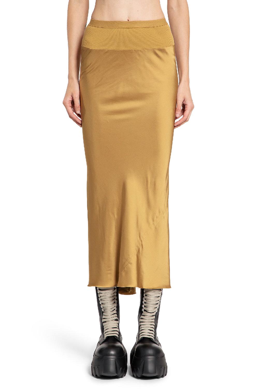 Antonioli RICK OWENS WOMAN YELLOW SKIRTS