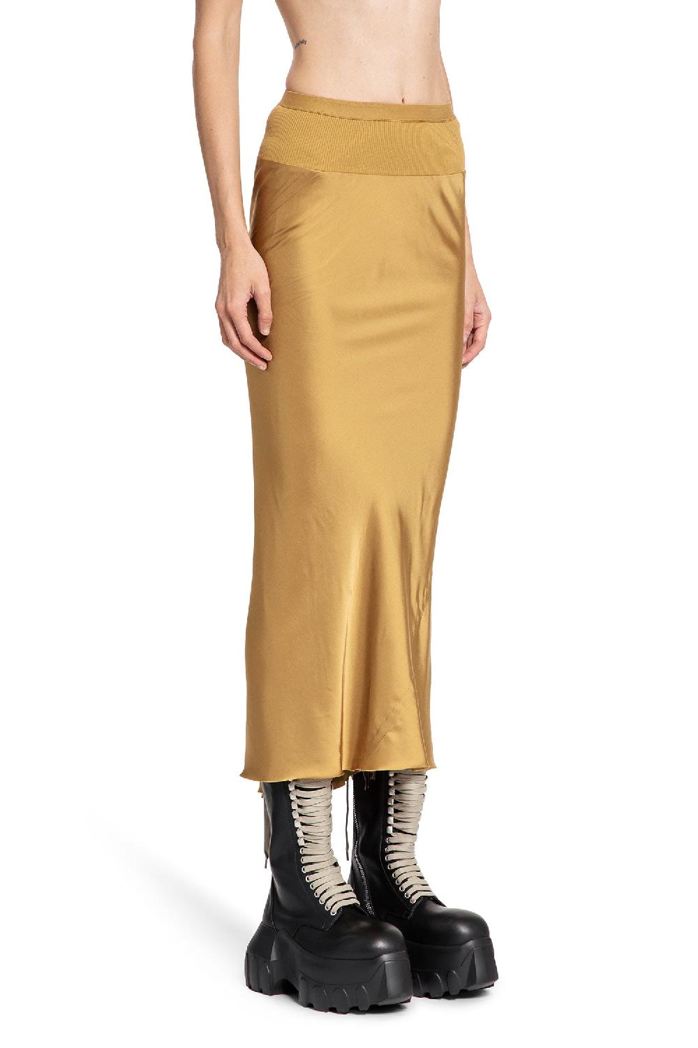 Antonioli RICK OWENS WOMAN YELLOW SKIRTS
