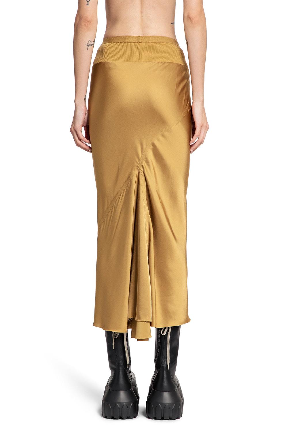 Antonioli RICK OWENS WOMAN YELLOW SKIRTS