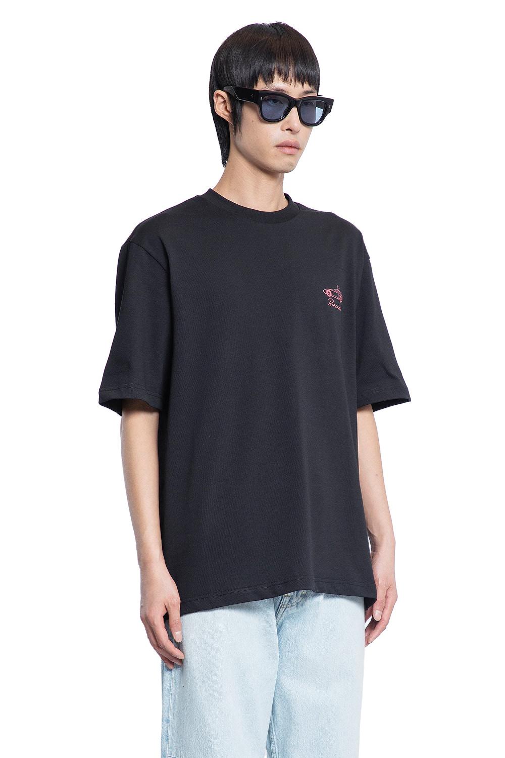 Antonioli RIOCAM MAN BLACK T-SHIRTS & TANK TOPS