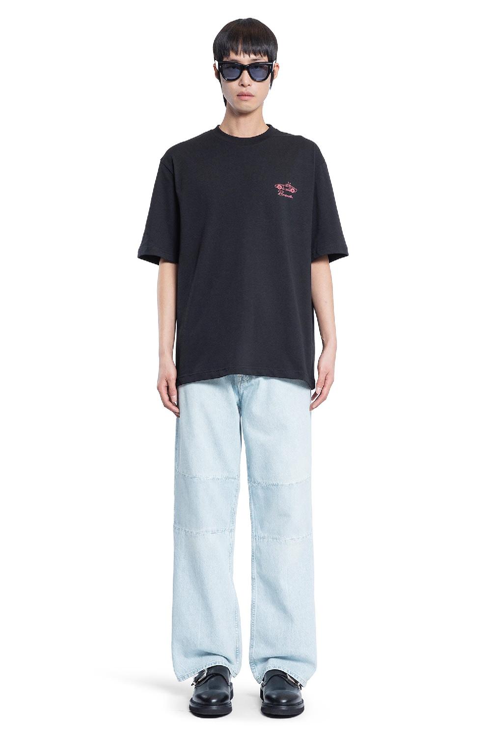 Antonioli RIOCAM MAN BLACK T-SHIRTS & TANK TOPS