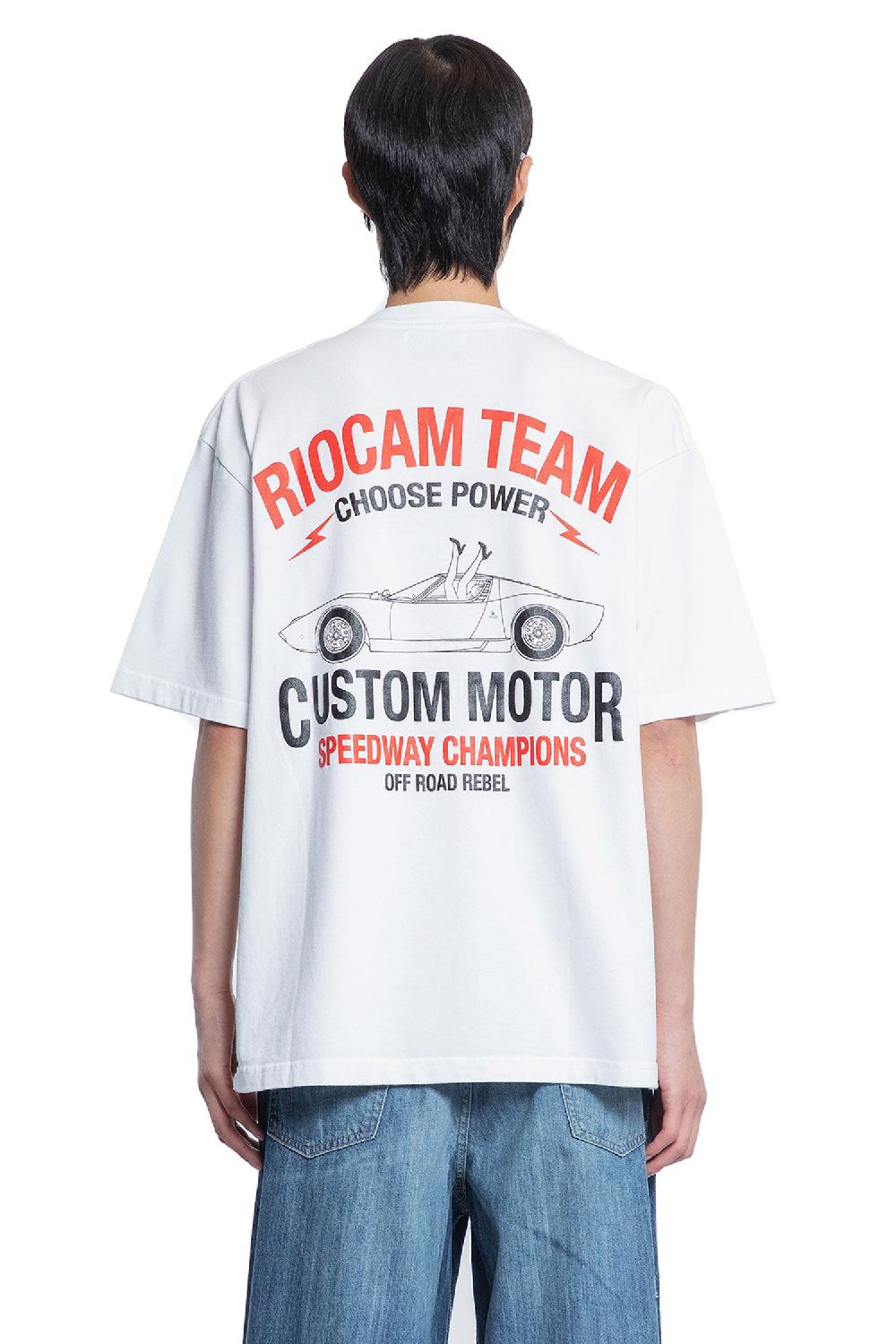 Antonioli RIOCAM MAN WHITE T-SHIRTS & TANK TOPS