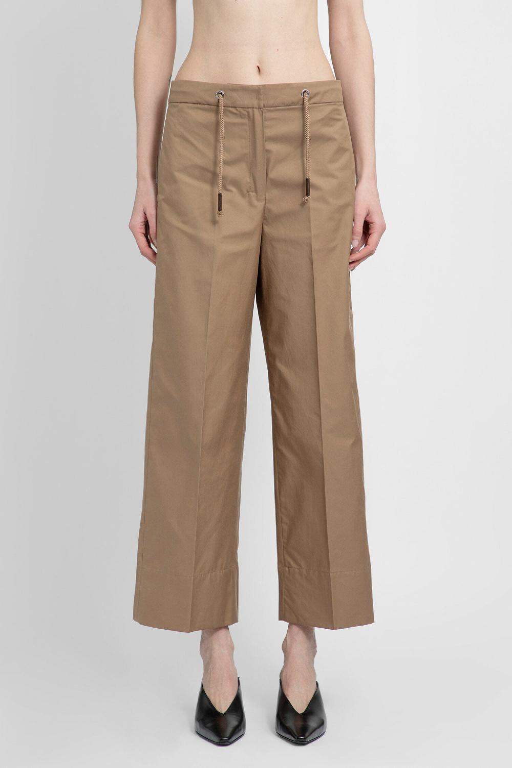Antonioli S MAX MARA WOMAN BEIGE TROUSERS