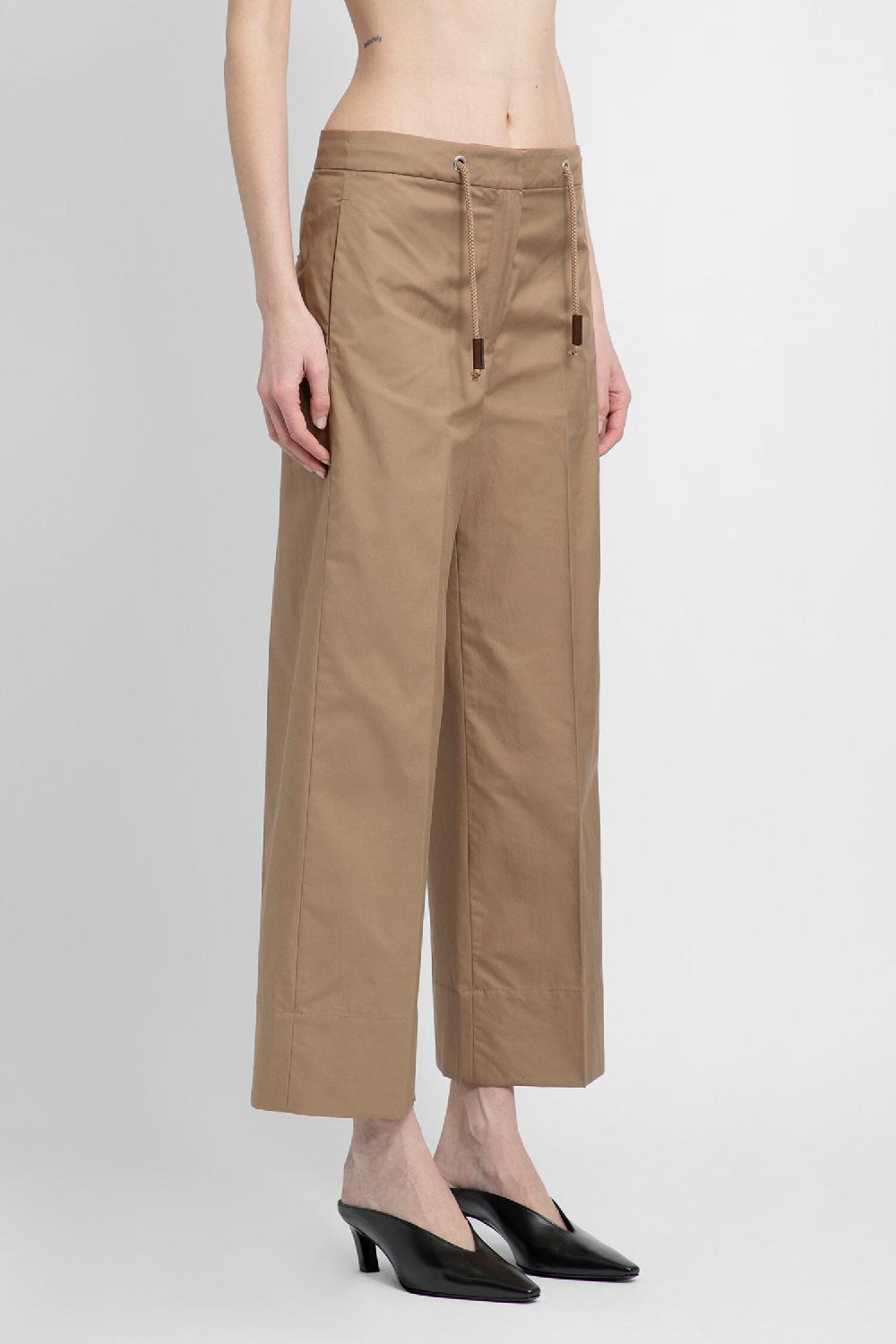 Antonioli S MAX MARA WOMAN BEIGE TROUSERS