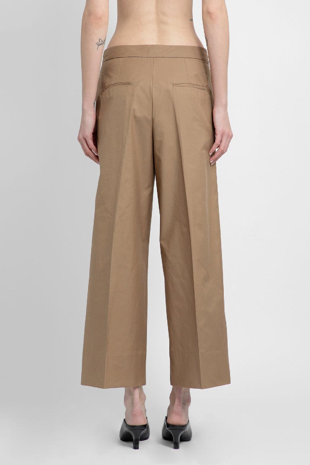 Antonioli S MAX MARA WOMAN BEIGE TROUSERS