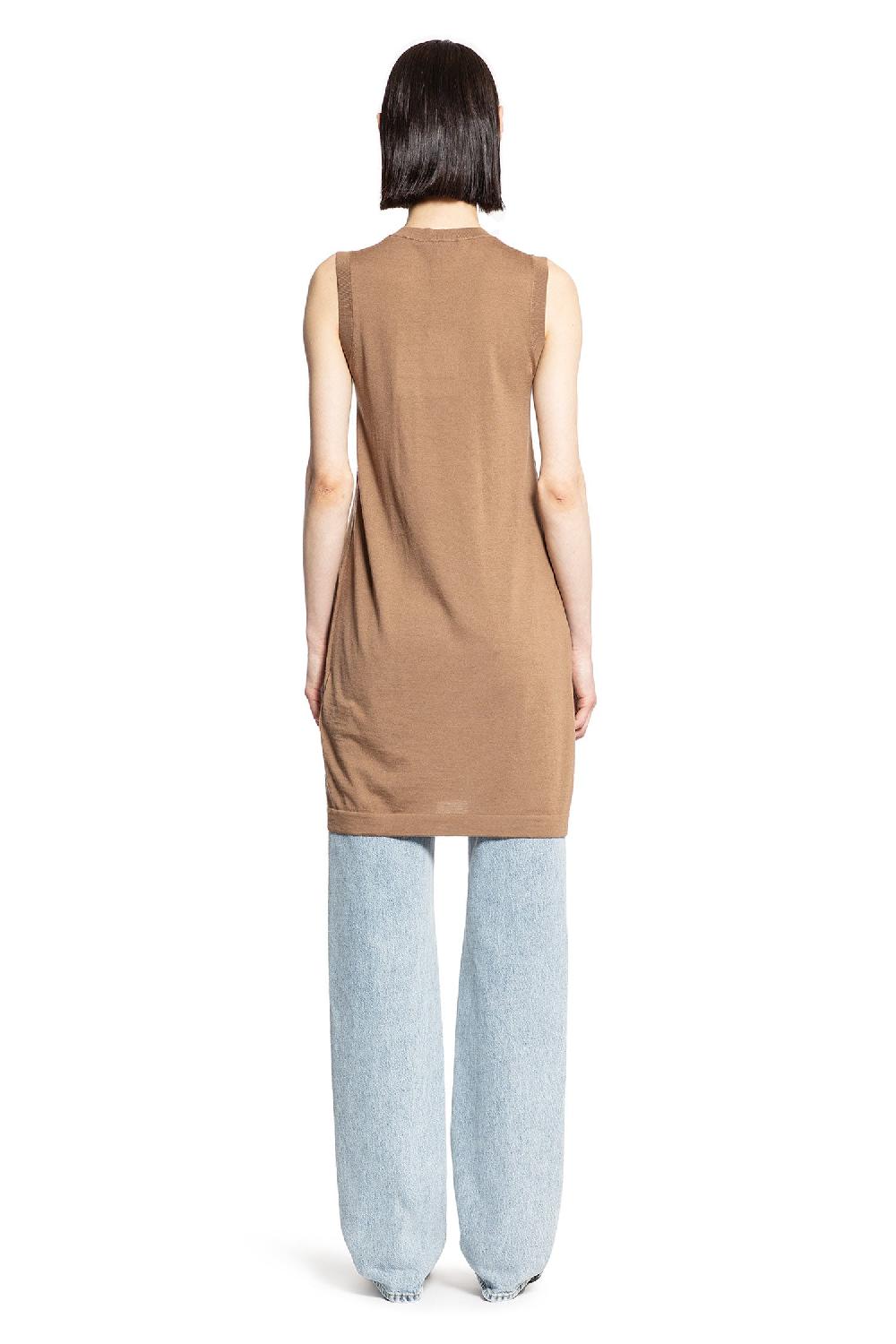 Antonioli S MAX MARA WOMAN BEIGE VESTS