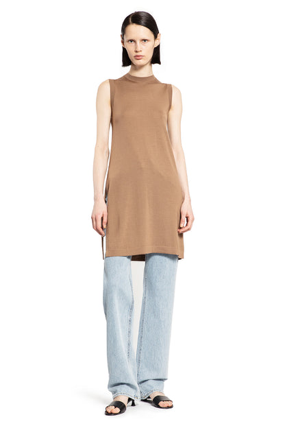 Antonioli S MAX MARA WOMAN BEIGE VESTS