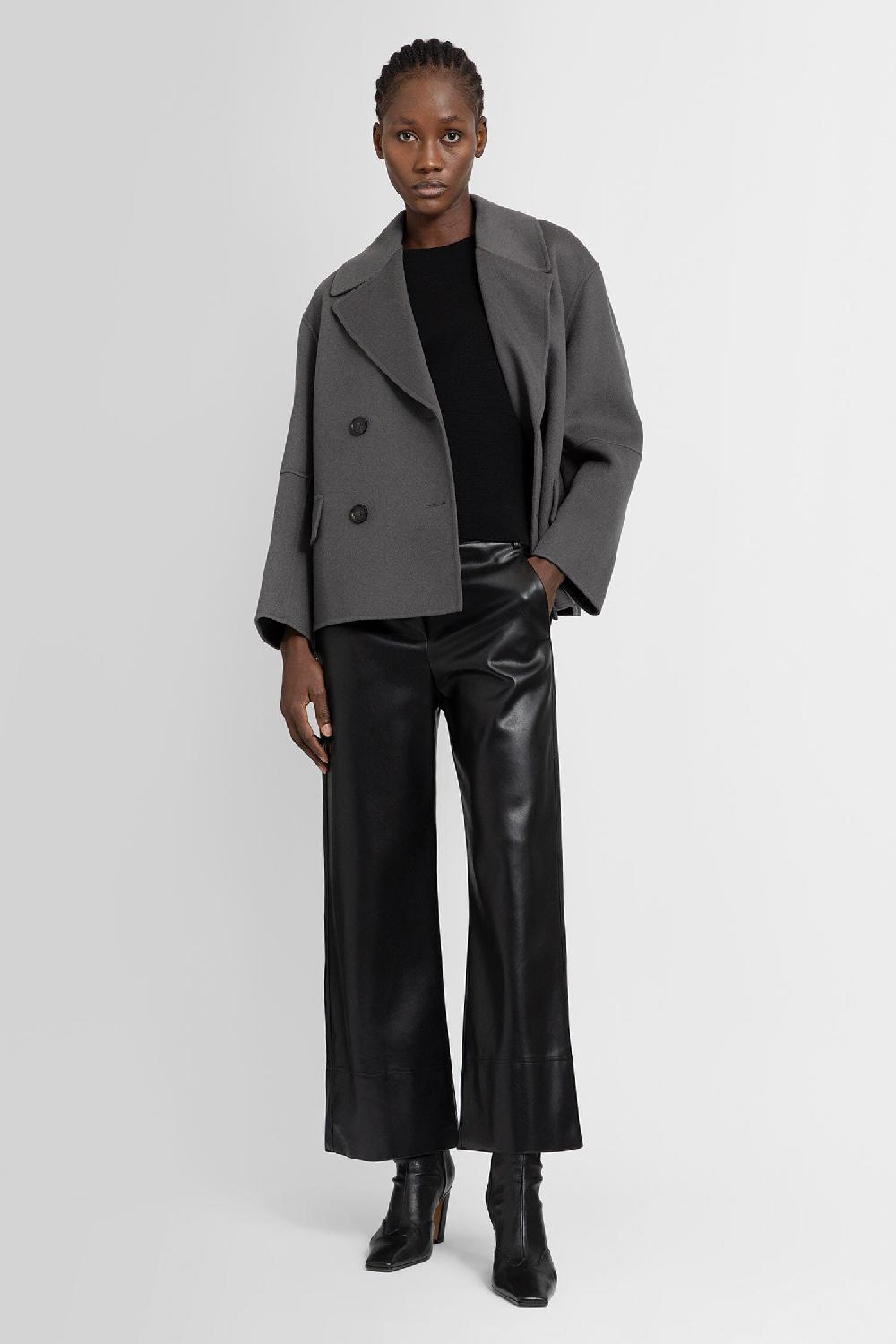 Antonioli S MAX MARA WOMAN BLACK TROUSERS