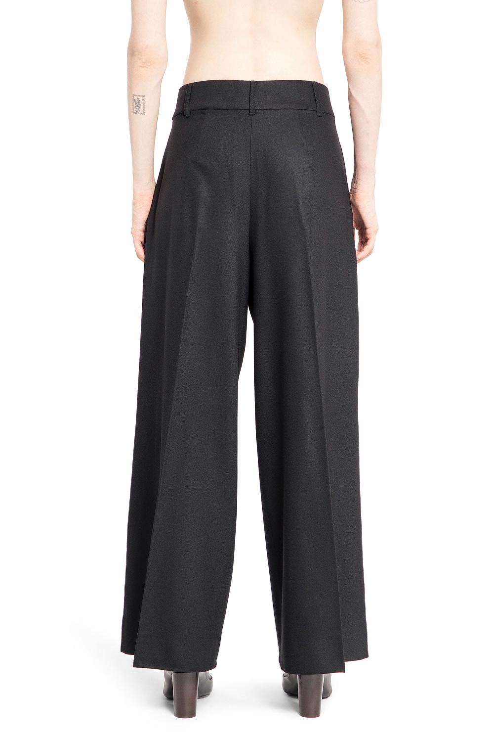 Antonioli S MAX MARA WOMAN BLACK TROUSERS