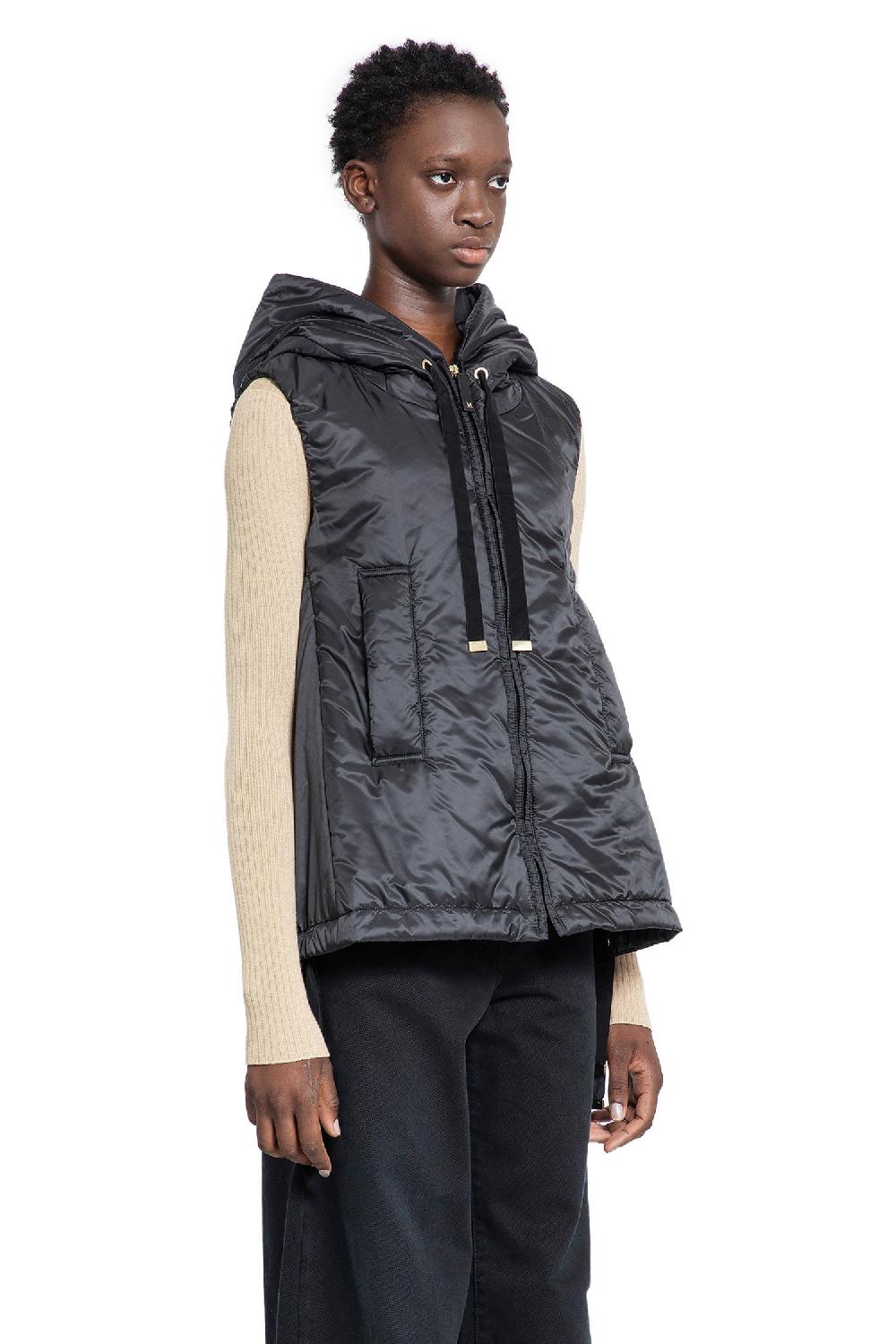 Antonioli S MAX MARA WOMAN BLACK VESTS