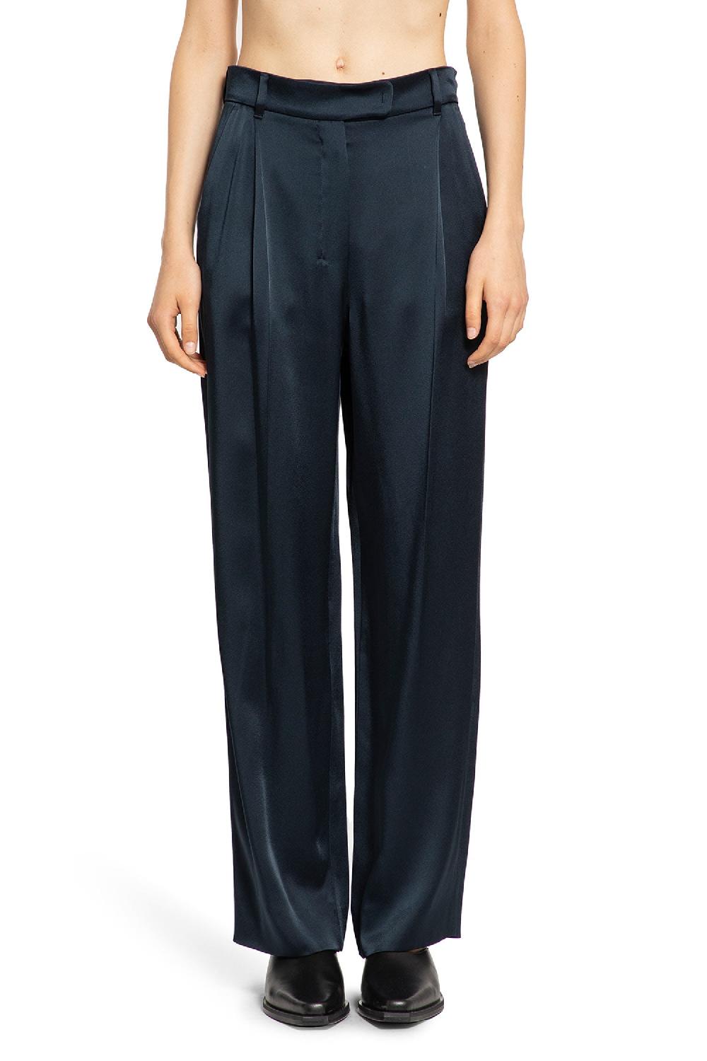 Antonioli S MAX MARA WOMAN BLUE TROUSERS