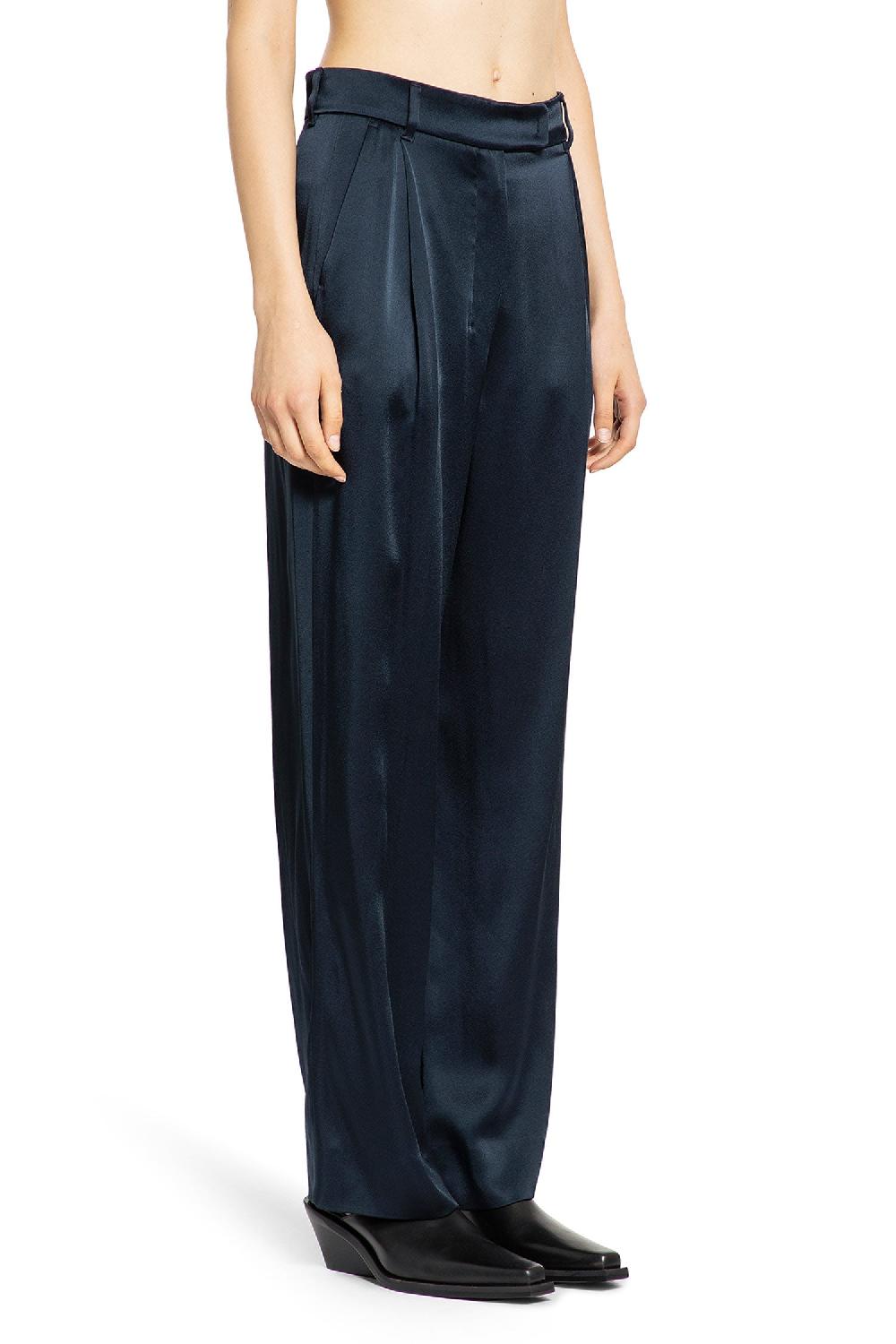 Antonioli S MAX MARA WOMAN BLUE TROUSERS