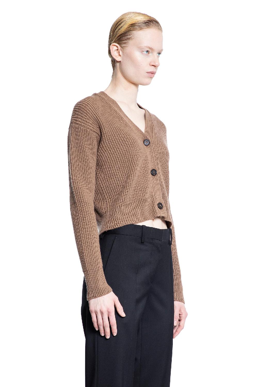 Antonioli S MAX MARA WOMAN BROWN KNITWEAR
