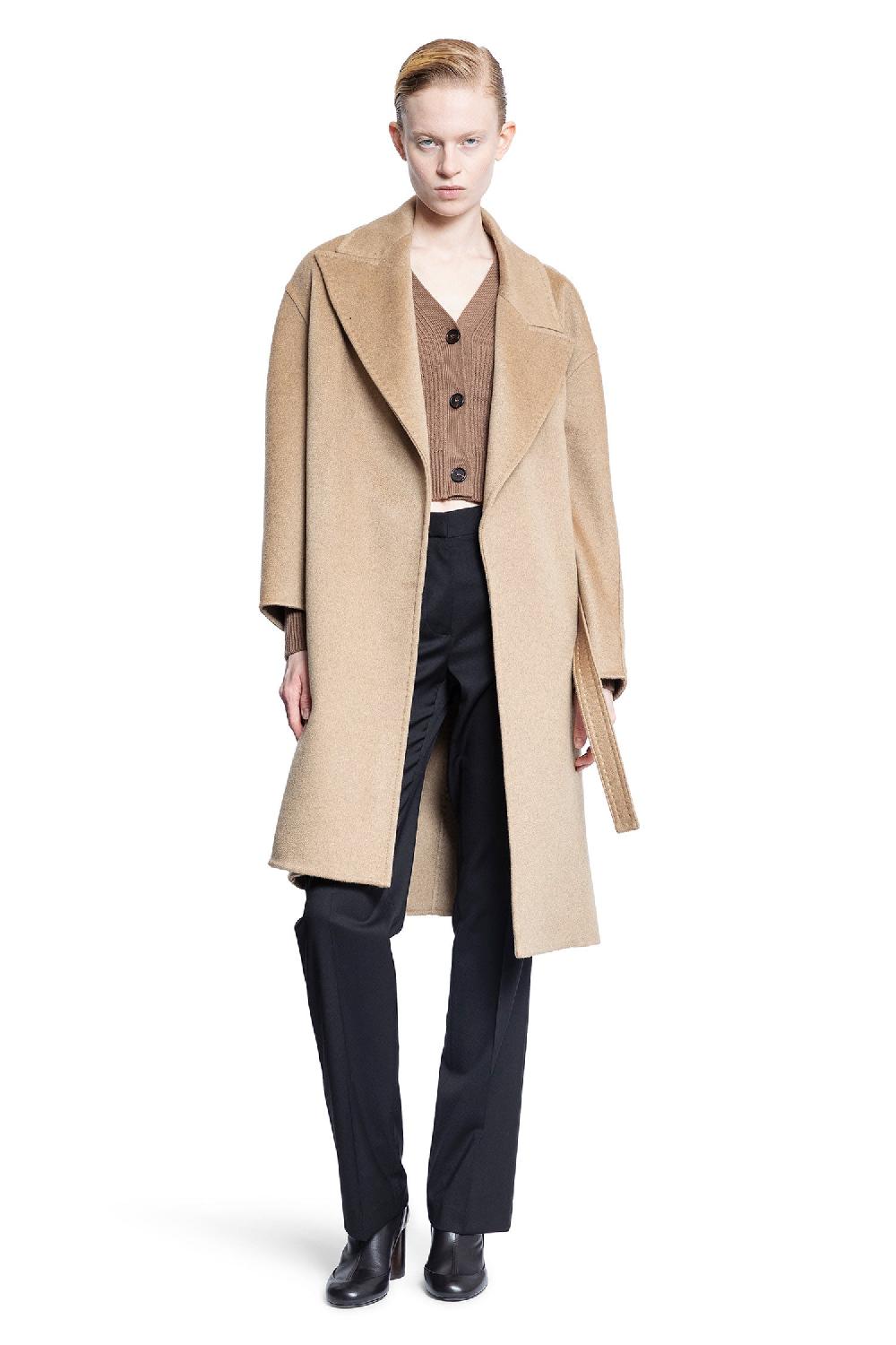 Antonioli S MAX MARA WOMAN BROWN KNITWEAR
