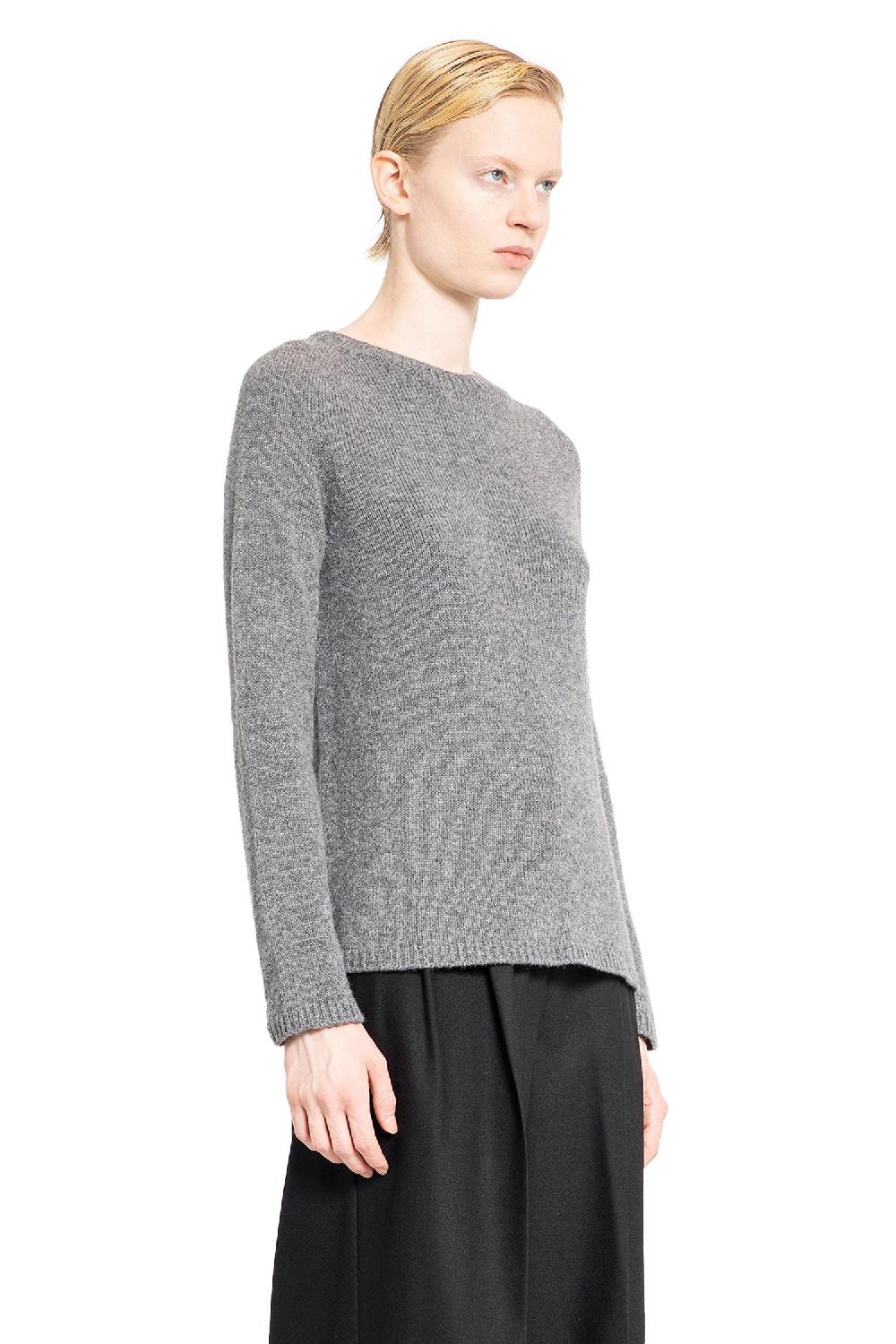 Antonioli S MAX MARA WOMAN GREY KNITWEAR