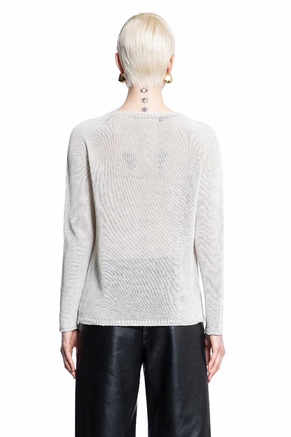Antonioli S MAX MARA WOMAN OFF-WHITE KNITWEAR