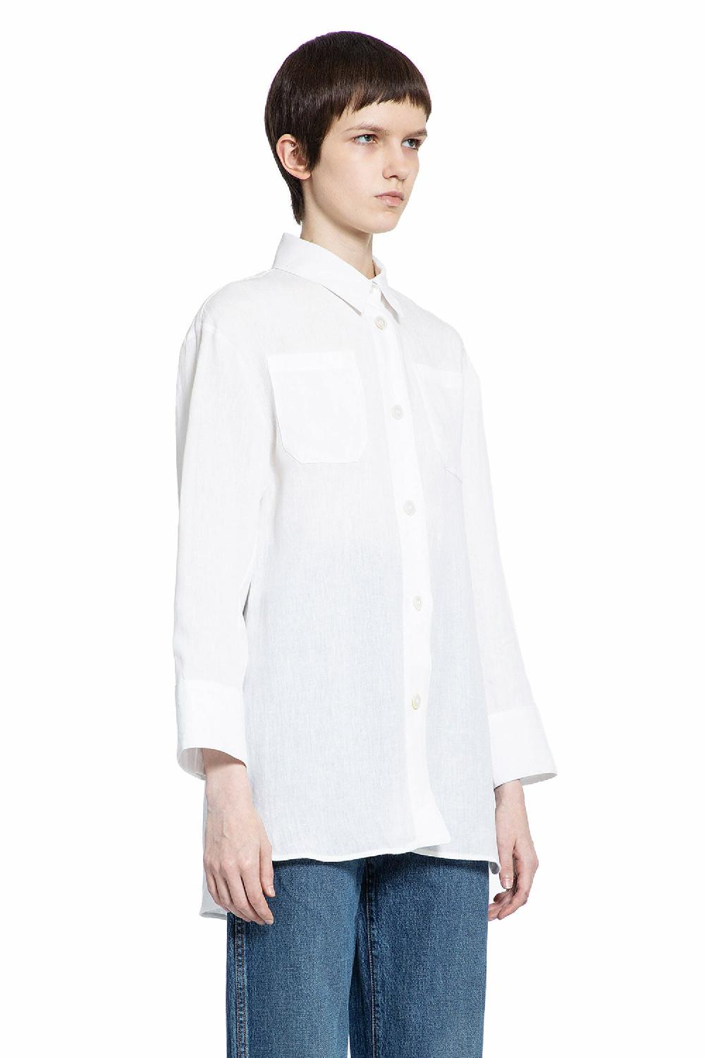 Antonioli S MAX MARA WOMAN WHITE SHIRTS