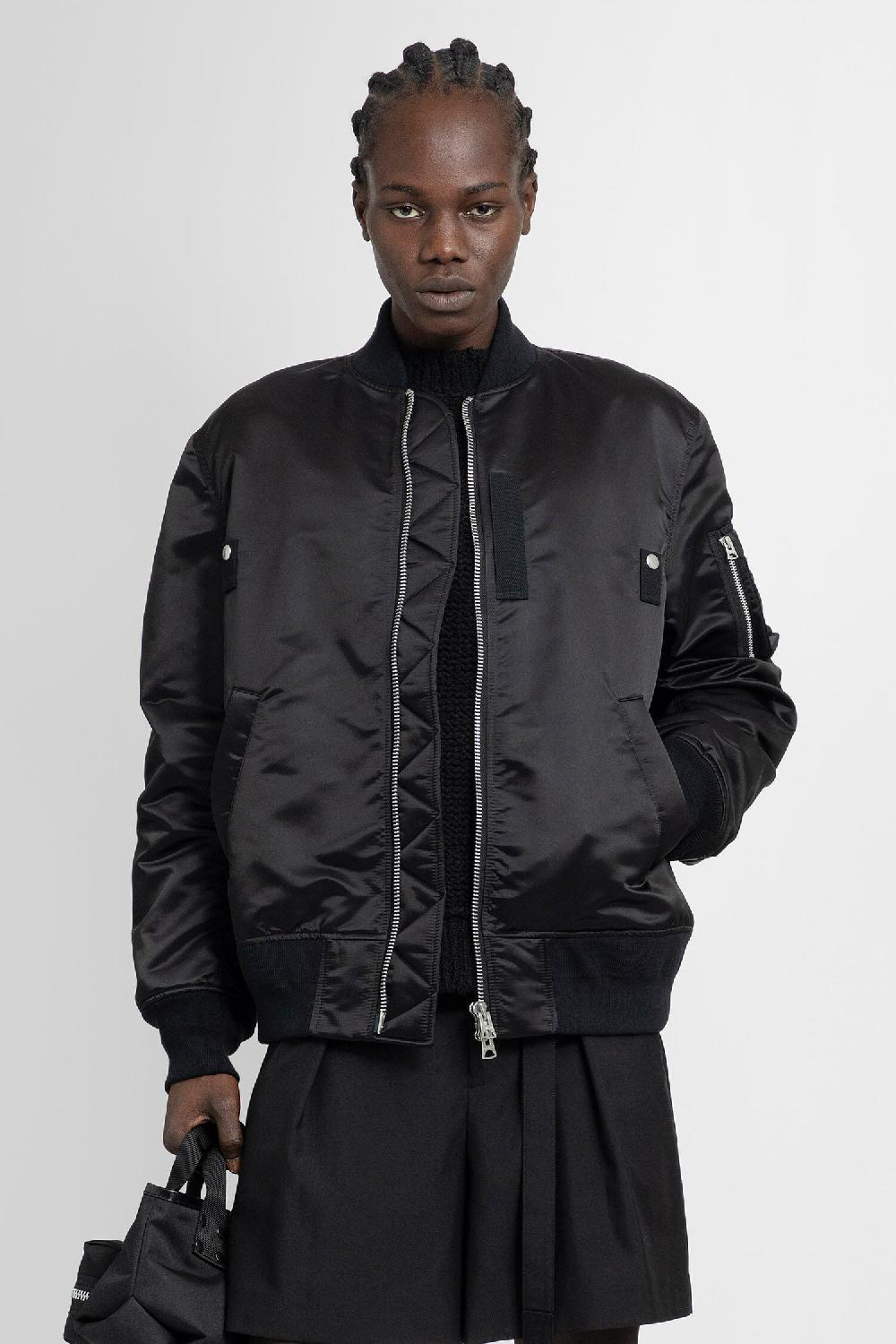 Antonioli SACAI MAN BLACK JACKETS