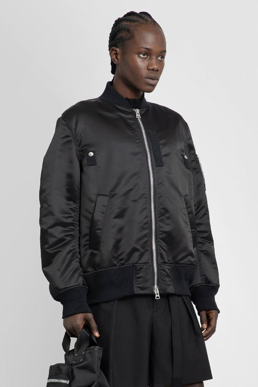 Antonioli SACAI MAN BLACK JACKETS