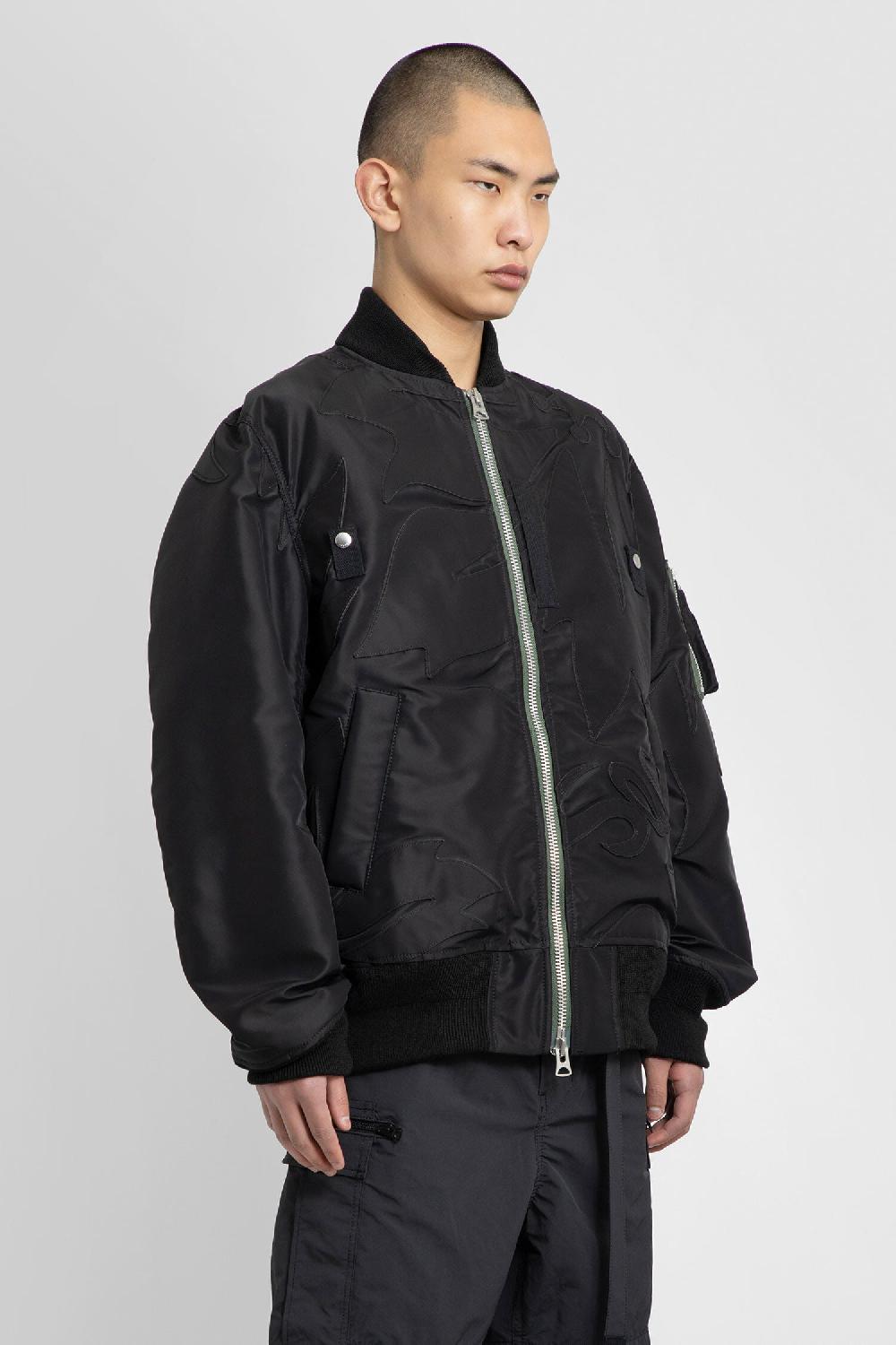 Antonioli SACAI MAN BLACK JACKETS