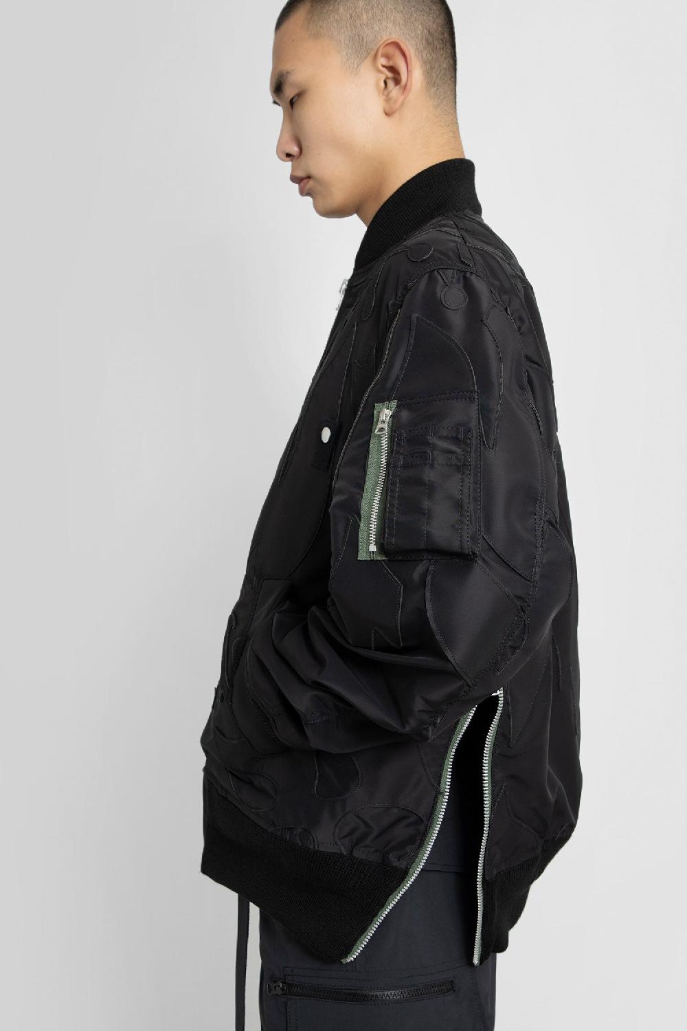Antonioli SACAI MAN BLACK JACKETS