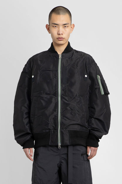 Antonioli SACAI MAN BLACK JACKETS