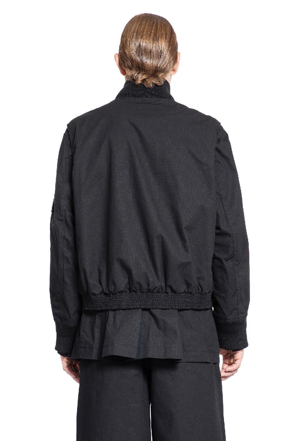 Antonioli SACAI MAN BLACK JACKETS
