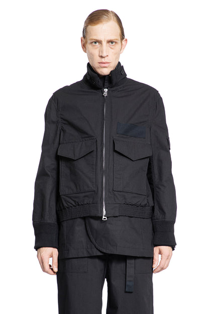 Antonioli SACAI MAN BLACK JACKETS