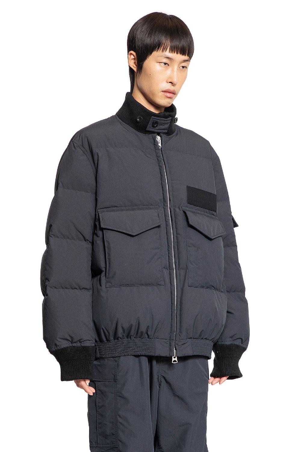 Antonioli SACAI MAN BLACK JACKETS