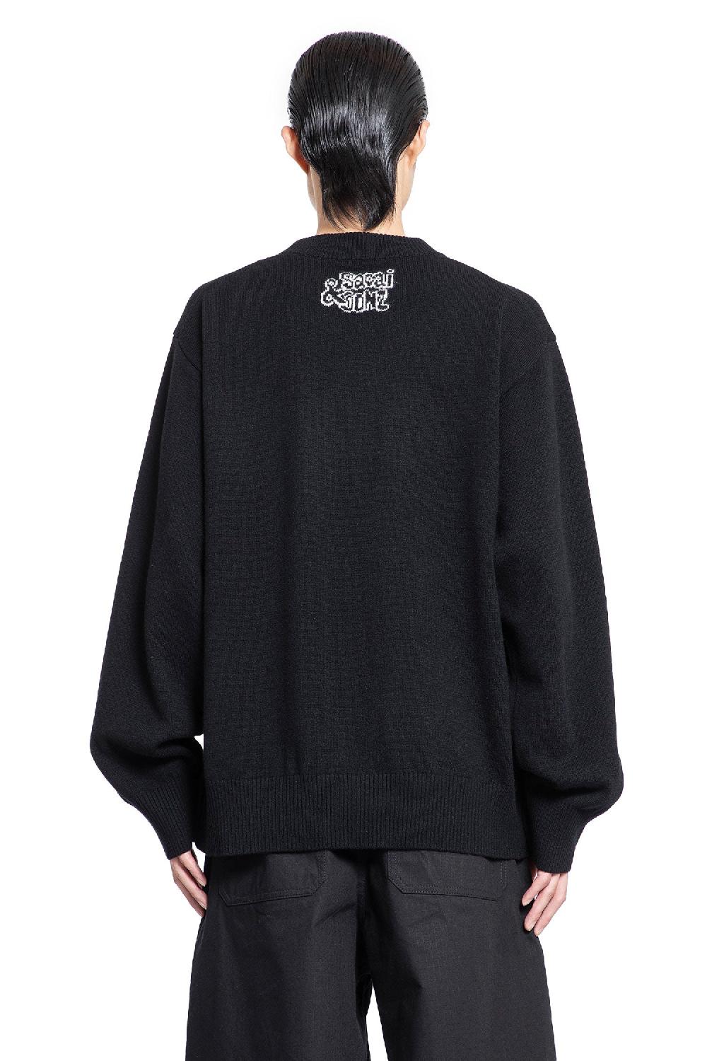 Antonioli SACAI MAN BLACK KNITWEAR