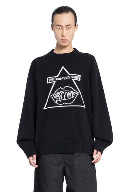 Antonioli SACAI MAN BLACK KNITWEAR