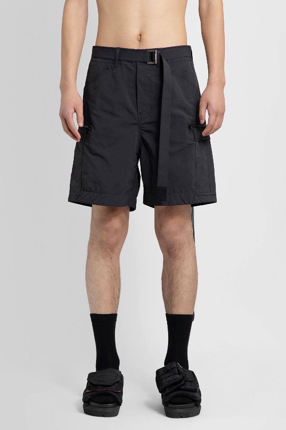 Antonioli SACAI MAN BLACK SHORTS & SKIRTS
